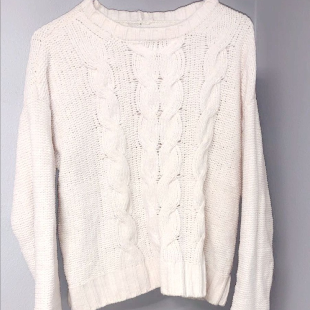 Cream sweater